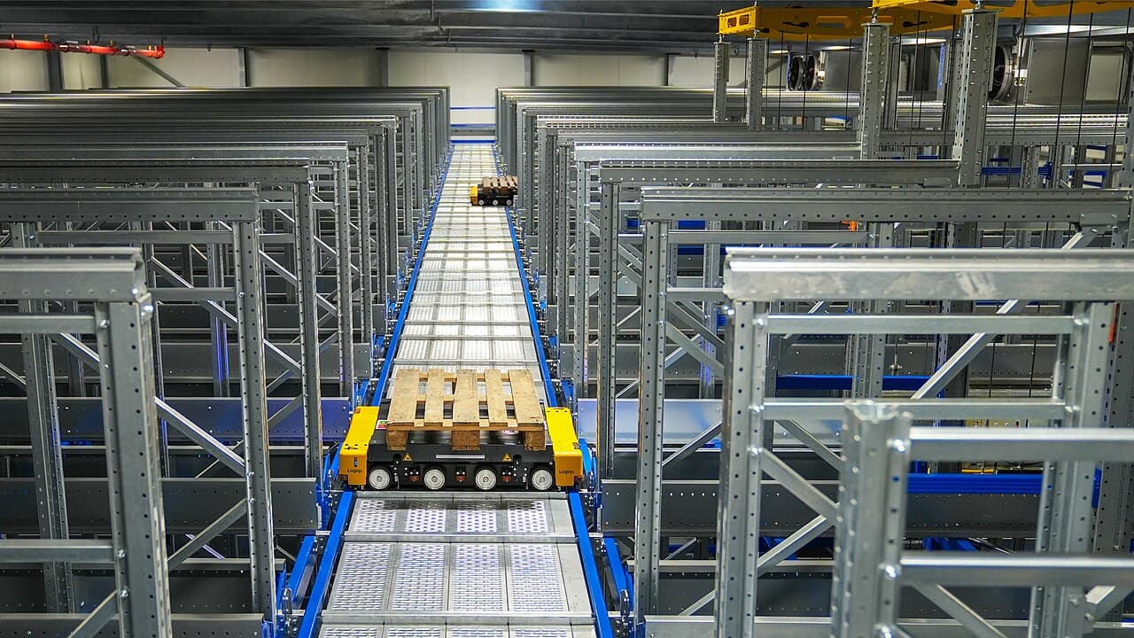 Automated High-Bay Storage & Retrieval (ASRS) Hub